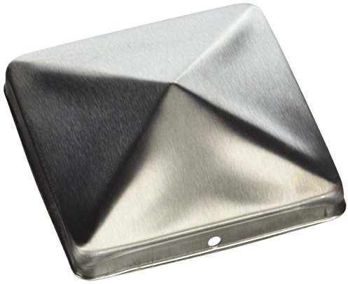 Vasalat 302319 Kappe für Holzpfosten 100x 100 mm Stahl Edelstahl rostfrei