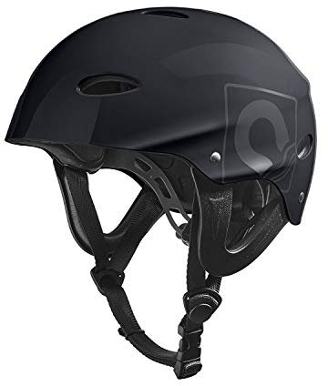 Crewsaver Bootfahren und Segeln - Kortex Waterpsorts Helm Schwarz - Unisex - Leichtgewicht