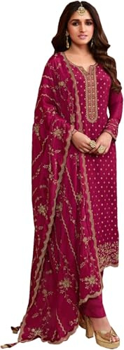 Kurti bazaar pakistansk indisk underbar damkläder vacker Salwar Kameez-byxa Dupatta kostymer
