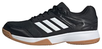 adidas Herren Speedcourt Mens Indoor Shoes Schuhe, Core Black/Cloud White/Gum, 42 2/3 EU