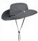 Rayson Sonnenhut Herren Damen Boonie Hut mit Breiter Krempe UV Schutz Fischerhut Faltbar Bucket Hut Sommer Safari Hut für Anglerhut Gartenhut(Dunkelgrau)
