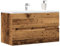 Lauuoeriau Möbelartikel Home Badezimmer Hängeschrank Altes Holz 80x38,5x45cm Holzmöbel
