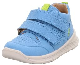 Superfit Breeze Jungen HELLBLAU/HELLGRÜN 8410 Sneaker, 28 EU
