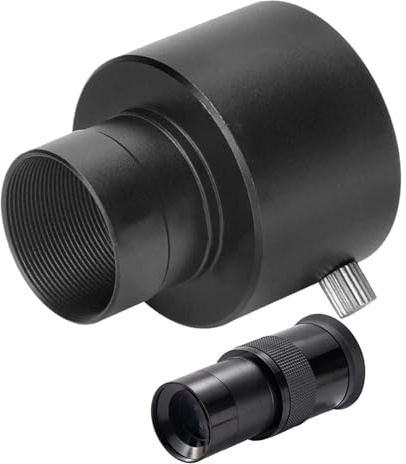 Telescope Eyepiece Extension Adapter, Astronomical Telescope Eyepiece Adapter - 0.965 Inch to 1.25 Inch Mounting Extension Tube - Multifunctional Telephone Accessories