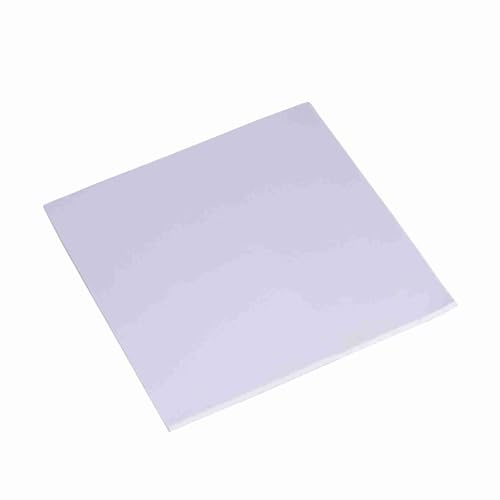 Ailgely Konduktiv Termisk Silikonkudde Högpresterande CPU-kylning för Bärbara Datorer 100x100x2mm Grå (Grå Vit)