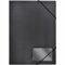 FolderSys 10 x Eckspannmappe A4 PP vollfarbig schwarz