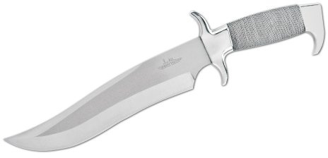 United Cutlery Gil Hibben Highlander Bowie Fahrtenmesser Silber, Klingenlänge: 22,2 cm, 02UC627