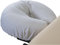EARTHLITE Deluxe Flanell Kopfstützenbezug (2 Stück) - Waschbarer Kopfbezug aus 100% Baumwolle für Massageliegen, Massage, Kopfpolster, Nackenkissen