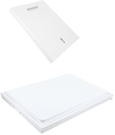 sparefixd Tapa frontal para puerta de compartimento de congelador para frigorífico y congelador Zanussi