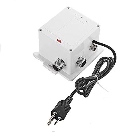 Automatic Sensor Touchless Faucet Control Box Dual Powered AC & DC Valve for Shower Hotel Bathroom Kitchen Lavatory Sink Vanity Mixer Taps