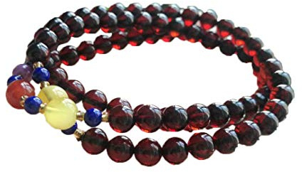 Naturligt rött blod bärnsten armband män kvinnor smycken