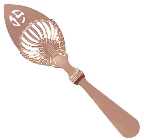Cucchiaio per assenzio, in acciaio inossidabile 304, con intaglio per zucchero, strumento di miscelazione per bar per assenzio, cucchiaio da portata durevole, accessorio per cocktail per bevande