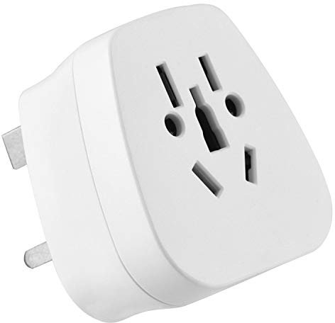 Electraline 70043 Adattatore da Viaggio, Bianco