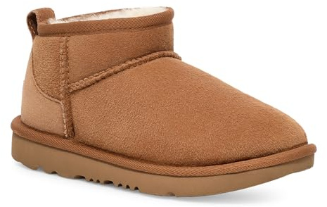 UGG Stivaletti in Pelle Ultra Mini Classici Marroni