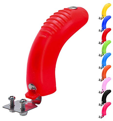 OTFAITP Plaquettes de frein arrière pour scooter Micro Mini/3 en 1 Deluxe Series 3 roues (rouge)