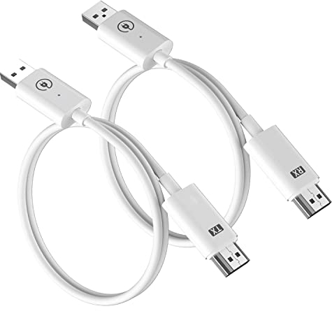 Lemorele Wireless HDMI Transmitter and Receiver, 164FT/50M HDMI Video Transmitter and Receiver Extender 1080P Screen Cast 5G mirroring for Home Theater, Office Meeting, Lecture, Education