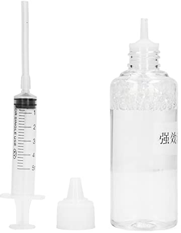 Solution de Nettoyage d'Encre 100ml pour Imprimante à Jet d'Encre, avec Seringue, Compatible avec WF7710 WF3640 ET2750 XP830
