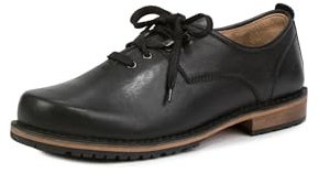 Stockerpoint Herren Marvin Haferlschuh, schwarz Nappa, 42