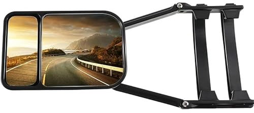 Rétroviseurs Remorquage Double Miroir Universel De Remorquage De Remorque, Extension De Rétroviseur À Clipser, Miroir De Remorquage pour Remorque rétroviseur Caravane