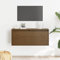LLEZKBR Furniture Select-Hängeschrank braun 80x30x35 cm Massivholz Kiefer