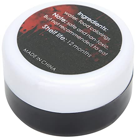 RASTKY Trucco di Halloween Sangue Sangue Finto Effetto Speciale per Colorante Alimentare con Acqua per Feste in Costume Spaventoso