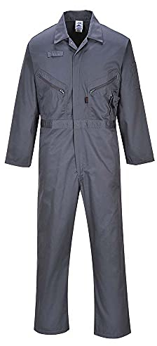 Portwest C813 Combinaison Liverpool à zip Gris Graphite, L