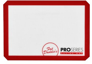 Fat Daddio's Non-Stick Quarter Sheet Silicone Baking Mat, 8.5 x 11 Inch