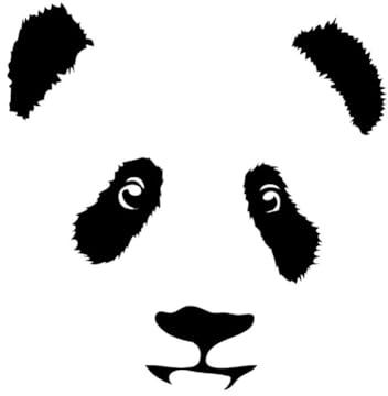 Autocollants De Voiture,iSpchen 2pcs Sticker Rétroviseurs Autocollant De Voiture Panda Autocollants Personnalisé Mignon Autocollant RéServoir Carburant Stickers Muraux Panda DéCoration 13 * 13cm