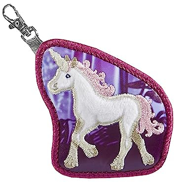 Step by Step KIGA MAGS „Little Unicorn Nuala“, 1 Magnet-Applikation & Karabinerhaken, Einhorn, Anhänger, Individualisierung des KIGA MINI & KIGA Maxi, Mädchen & Jungen, 12 + Monaten