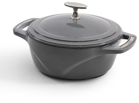 Lodge USA Enamel Dutch Oven 7.5 qt., Moonstruck