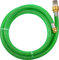 Güde 94440 Sauggarnitur KA 4P (Spiral-Ansaugschlauch mit Messing-Fußventil und Edelstahl-Saugkorb, 4 m), Grau