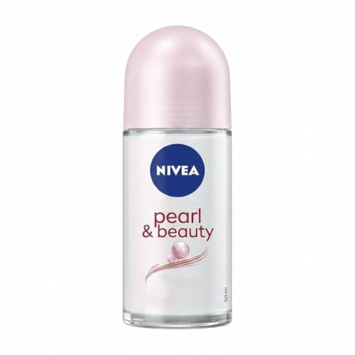 Nivea Pearl & Beauty Roll-On Deodorant, 50ml (1.69 Fl Oz)