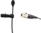 Pro Lavalier Lapel Microphone Microdot 6016 for AKG Wireless Transmitter - Omni-Directional Condenser Mic 3 pin