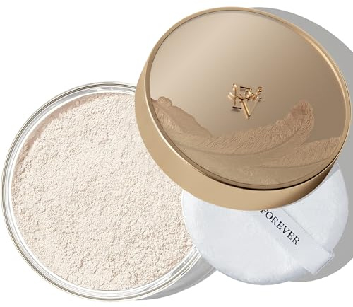 FV Translucent Powder Setting Powder, Lightweight & Oil-control, Long Lasting, Matte Finish, Talc-free Baking Powder Makeup, For Fair to Medium Skin Tones, 01 Translucent-Ivory
