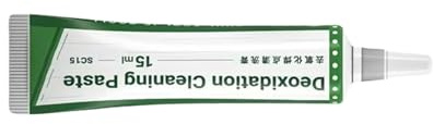 Pastas de limpieza de eliminación de oxidación de soldadura de alta eficiencia para mantenimiento electrónico y preparación de superficies de soldadura, gel de pretratamiento de componentes
