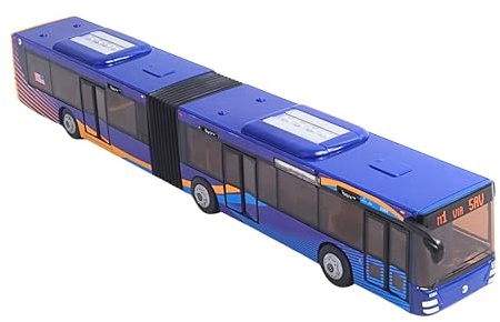 Daron Toy Bus – MTA Articulated Bus – Officially Licensed New York City Transit Die-Cast & Plastic Toy Bus with Opening Doors, 16-Inch City Bus for Kids Ages 3+
