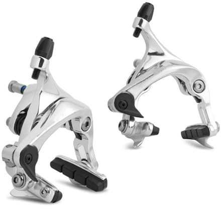 Cykelbromstrumma bakre broms Road Bike Dual Pivot Calipers R8000 Cykelbroms Fram Bak Side Pull Caliper Fälg Vikcykel C-broms cykel bakre band bromsenhet(F And R Brake)
