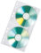 Veloflex 4356000 Trasparente, Bianco Custodia CD/Dvd