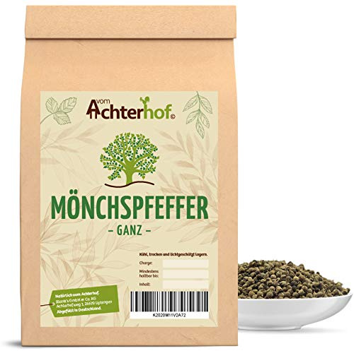 Mönchspfeffer ganz (250g) Keuschlammsamen Kräutertee natürlich vom-Achterhof