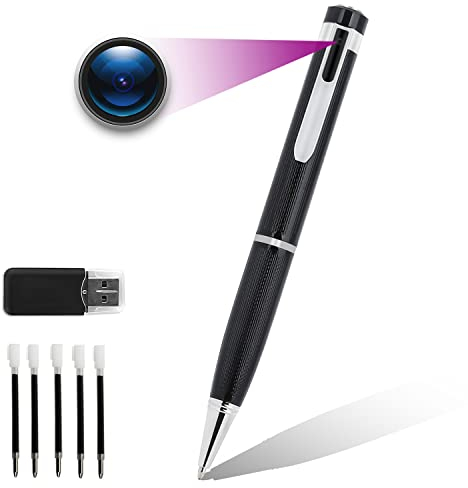 Mr.ing Mini Kameras 1080P Tragbare Kleine Überwachungskamera für Home Office Überwachung Nanny Cameras Unterstützung Bewegungserkennung mit 5 Tinte Fills für Home/Office/Wohnungen Sicherheit