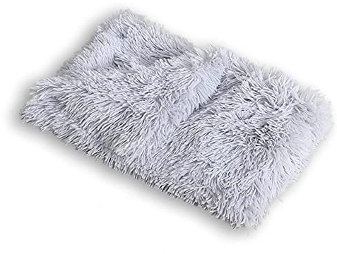 KOMUNJ Hundfilt fluffig, tvättbar hundfilt, kattfiltar, hundfilt gosig filt, dubbelsidig plyschfilt husdjur mjuk fleecefilt hundfilt, 78 x 54 cm