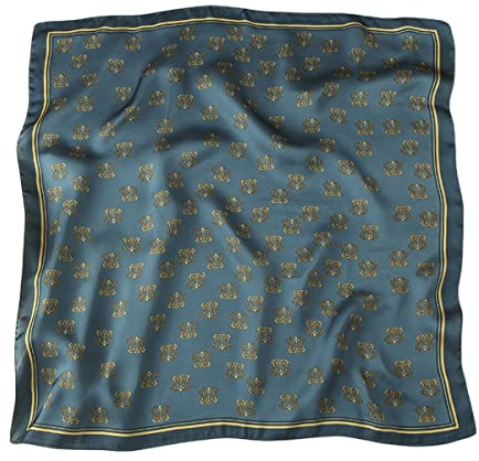 FAIRYGATE Seidentuch Damen Seide Leicht Seidenschal Bandana Halstuch Kopftuch Elegante Schal Tuch Geschenk für Frauen 21232