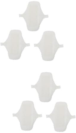 COLLBATH 6stücke Waschbare Baumwoll-hygienetücher Für Menstruation Wiederverwendbare Atmungsaktive Und Wasserdichte Damenbinden Mit Flügeln Für Zusätzlichen Für Und Schwangere