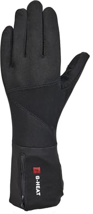 G-HEAT - Gants Chauffants Light Ultra-Légers, Index Tactile - Mixte - Idéal pour Loisirs, Maladie de Raynaud ou sous-Gant | Chaleur Réglable jusqu'à 6h, Batterie Incluse (L)