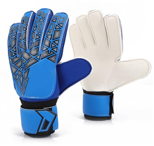Gants de gardien de but de football antidérapants pour jeunes hommes, femmes, écoliers, garçons, filles, clubs d'entrainement en plein air