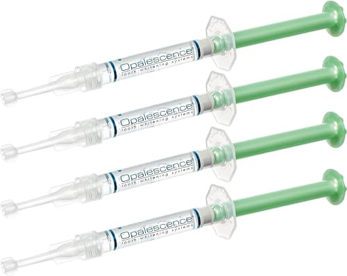 Opalescence 20% Teeth Whitening Refill Kit (4 Syringes) Carbamide Peroxide. Made by Ultradent, in Mint Flavor. Tooth Whitening Refill Syringes - B-5196-4