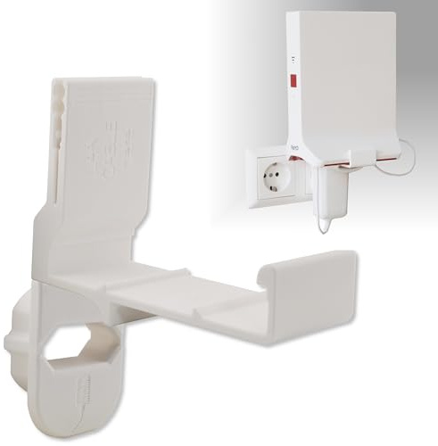 Wandhalterung Steckdose passend für Fritz!Repeater 3000AX & 6000 Steckdosenhalterung AVM Repeater WLAN Verstärker Fritz ohne Bohren