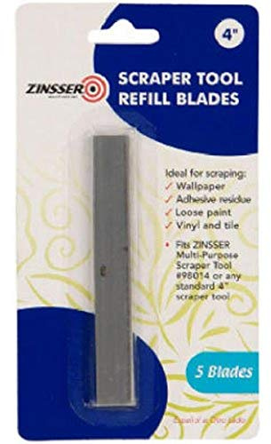 Rust-Oleum Zinsser 98015 4-Inch Scraper Refill Blades