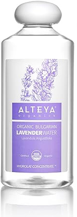 Alteya Organic Lavender Water 500ml - 100% Pure Lavender Hydrolat - USDA Certified Organic - Face Toner, Revitilizing Body, Condition Hair & Scalp - Cleance, Sooth, Balance, Hydrate