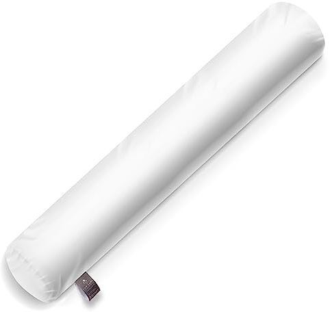 FAM Home Traversin 140 cm 1 pcs - Oreiller Traversin 21 x 140 - Polochon 140 cm pour 2 Personnes Orthopédique Respirant Lavable Fibres Creuses en Polyester Recyclé qualité hôtelière Douce